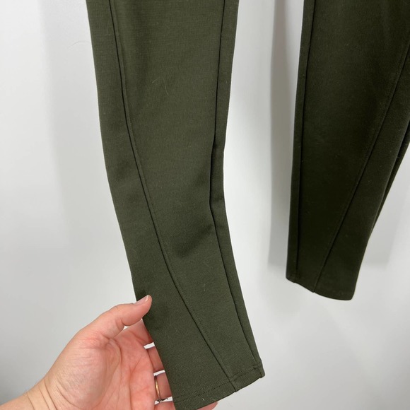Spanx Assets Hunter Green Thick High Waisted Leggings Women's Small - Picture 3 of 7